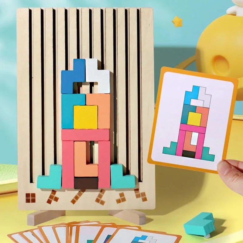 Think & Build - Wooden Puzzle Activity