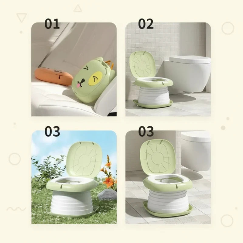 Compact & Hygienic – Portable Children's Toilet