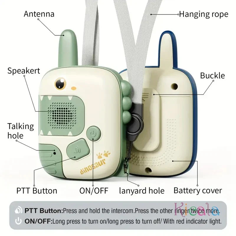 Adventure & Play - Dino Walkie-Talkies
