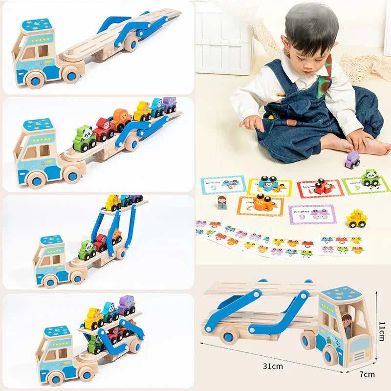 Innovative & Educational – Wooden truck