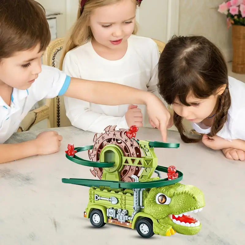 climb and race with dinosaurs! - Dinosaur Truck