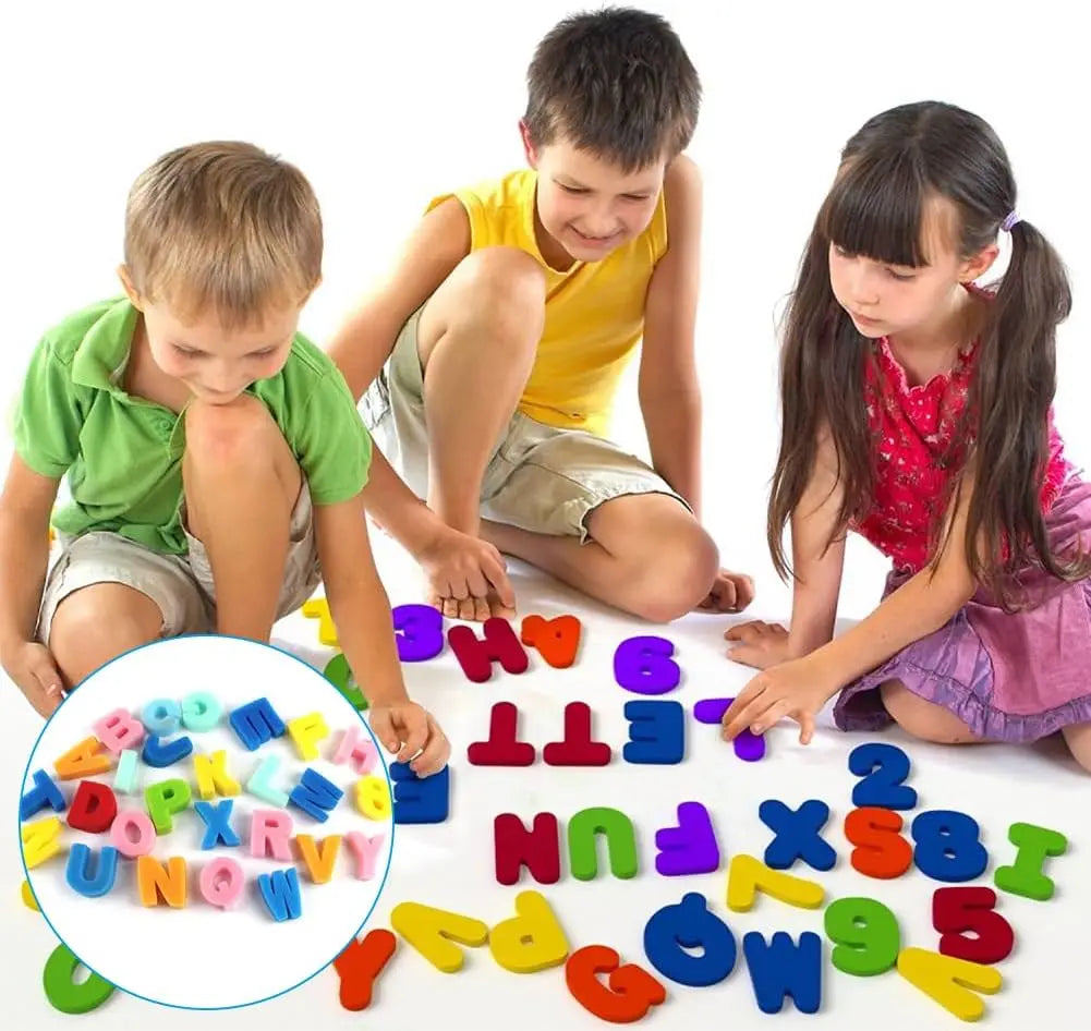 Educational & Play - Colorful Bath Letters