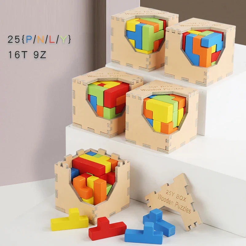 Train is brein - 3D Tetris Brain-teaser