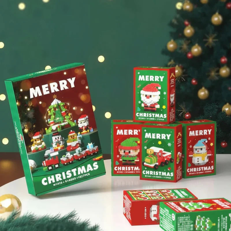 Cheerful & Decorative – Christmas Compact Building Blocks
