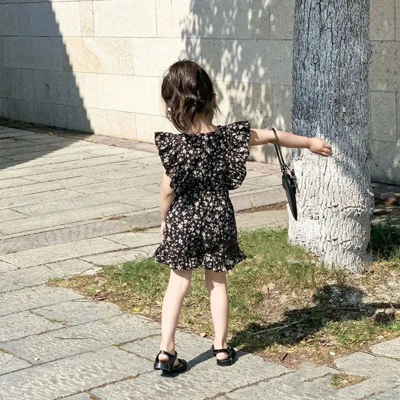 Floral happiness - Children's dress