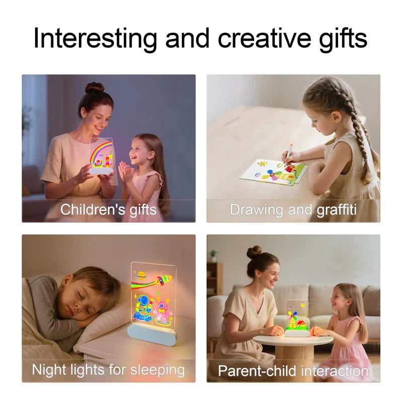 Illuminated Fantasies - Drawing Board with LED