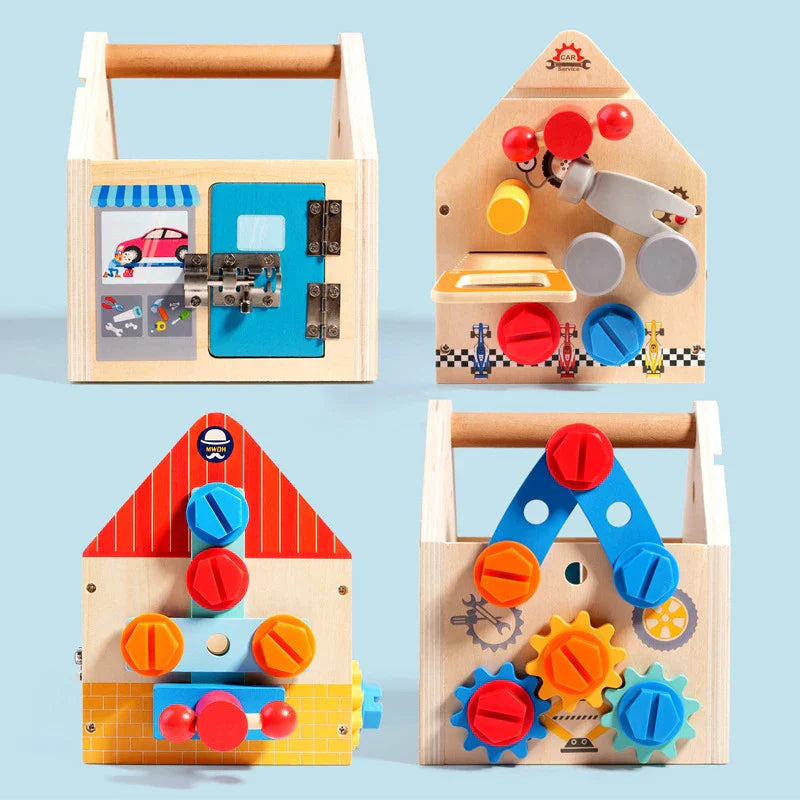 Discover & Learn - Wood Activity Box