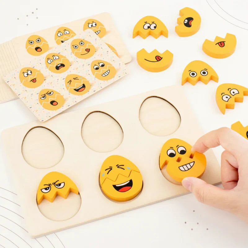 Educational to Deal with Emotions – Facial Expression Puzzle