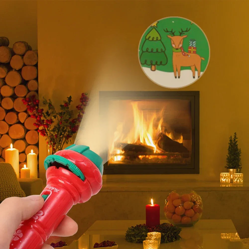 Light Play - Christmas Projection Flashlight
