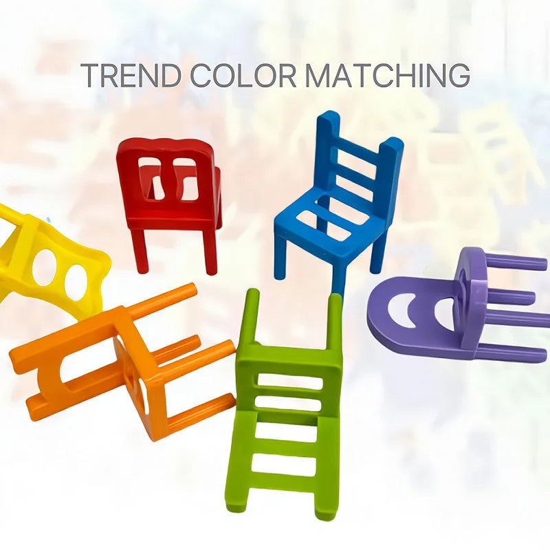 Interactive & Stimulate Creativity - Stacking Chairs Activity