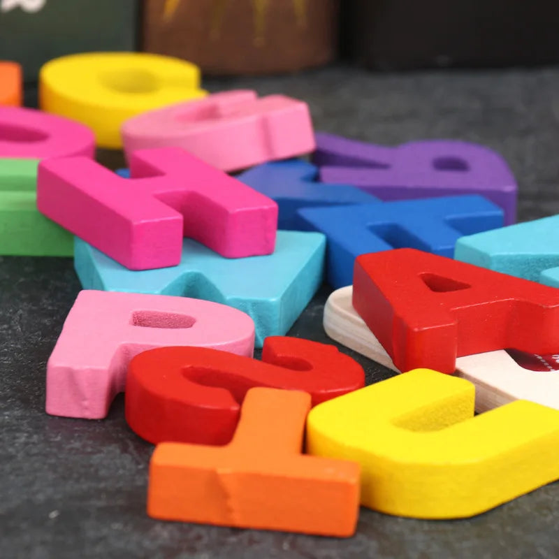 Wood & Educational – 3D letter puzzle
