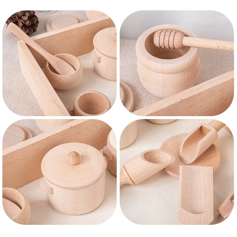 Educational & Play – Wooden Kitchen Play Set