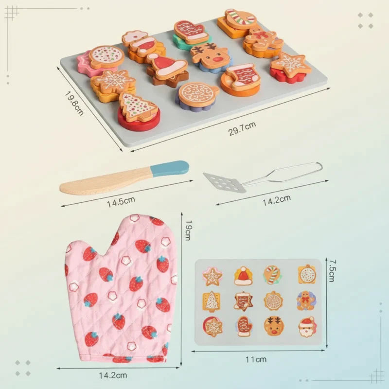 Innovative & Playful – Wooden Cookie Sorting Game
