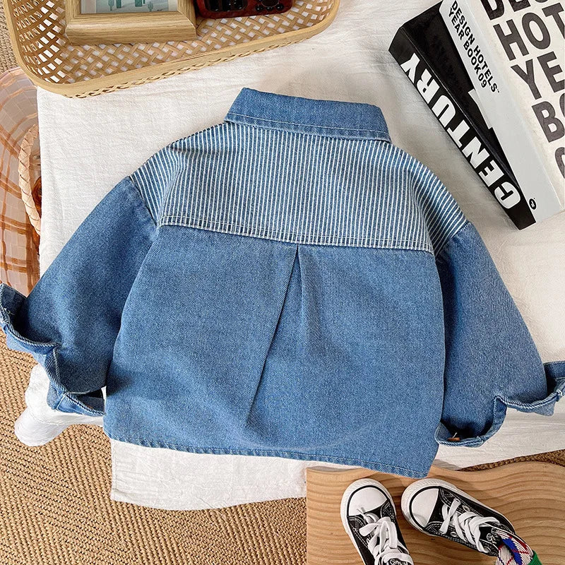 Stylish & Sustainable – Denim Jacket for Boys