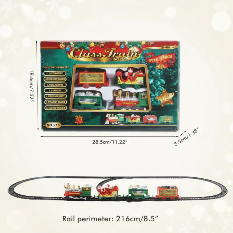 Festive & Play – Electric Train Set for Christmas