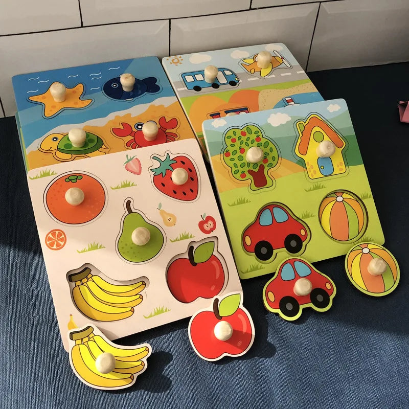 Clever Play - Wooden Puzzle