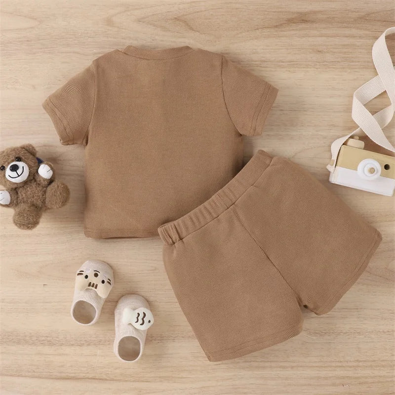 Cute Bear Design - Summer Outfit