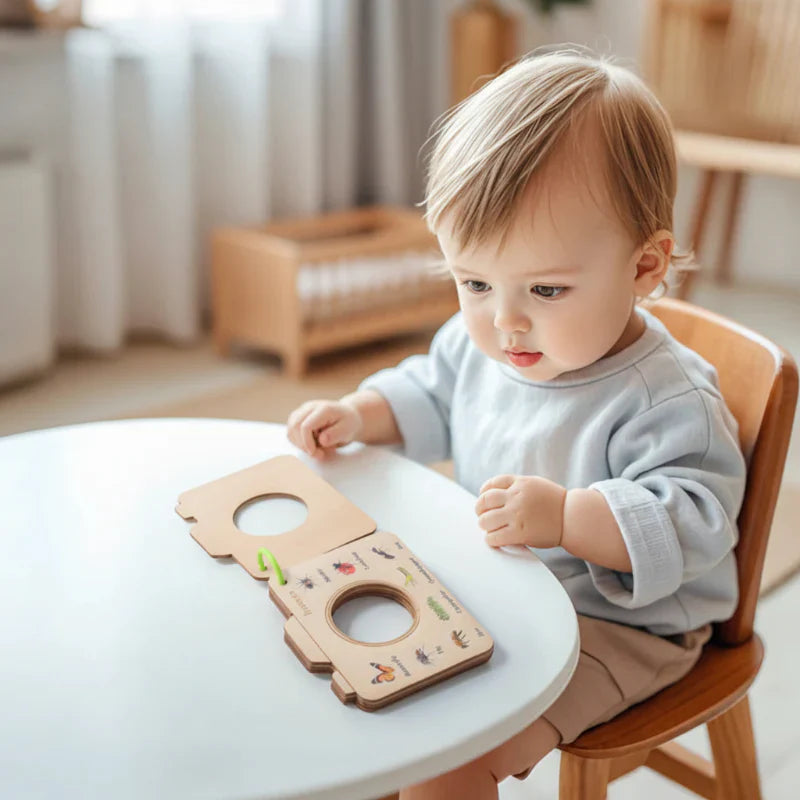 Nature Discovery Kit – Educational Wooden Viewing Frame
