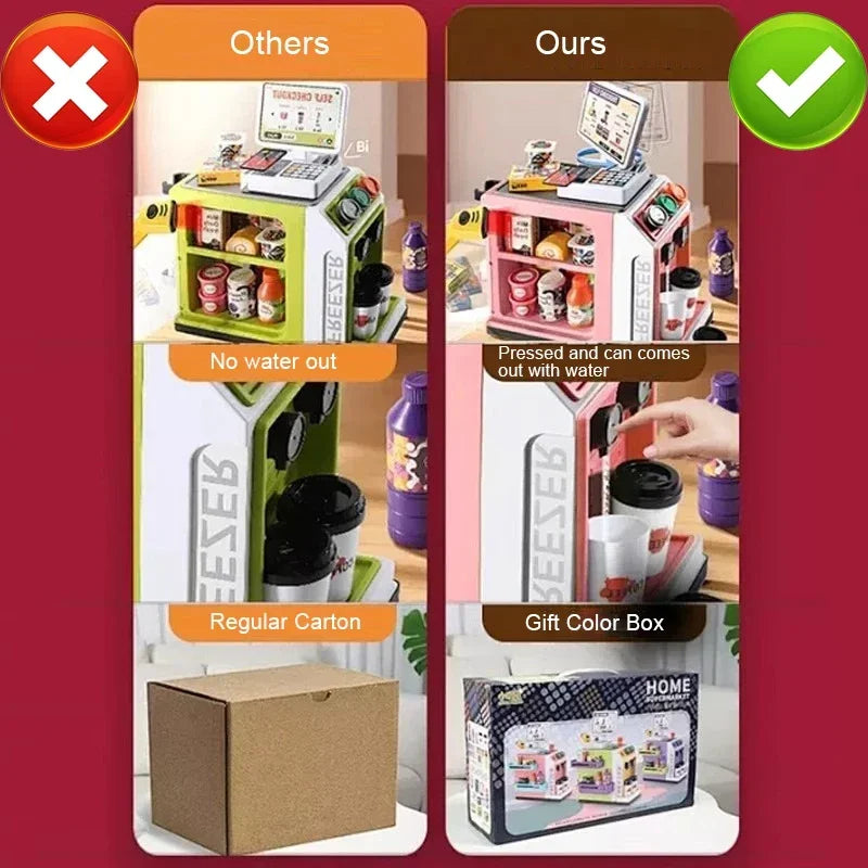 Shopping Play for Home - Toy Cash Register