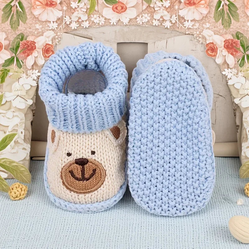 Knitted Infant Booties (3-6 months)