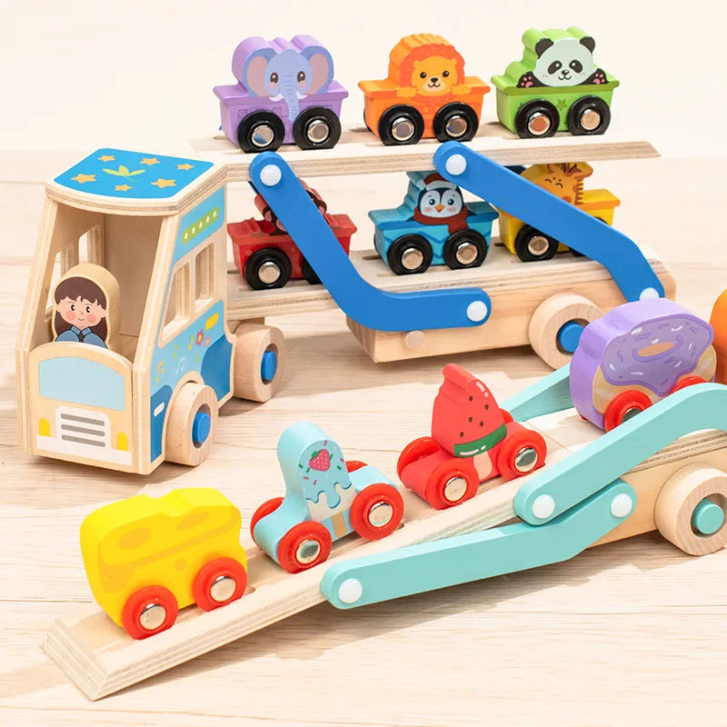 Innovative & Educational – Wooden truck