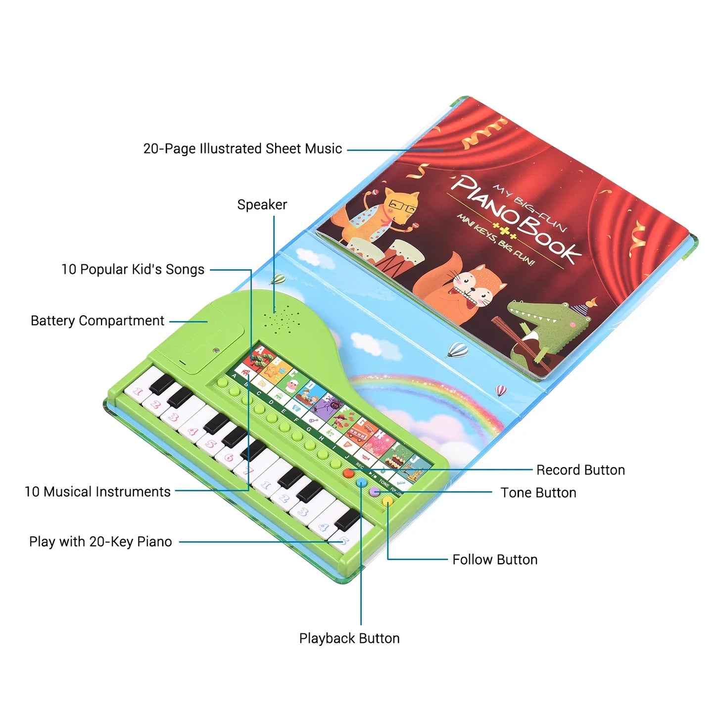 Keys Amazing - Children's Piano Book