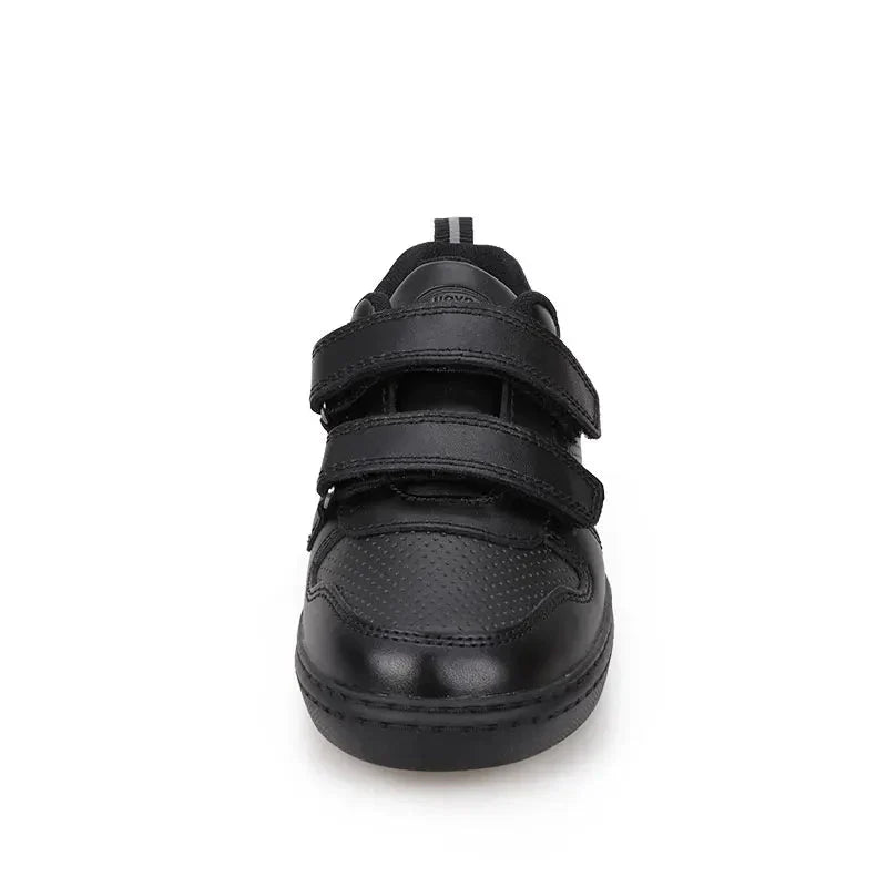 Light & Durable - Leather Sneakers with Velcro