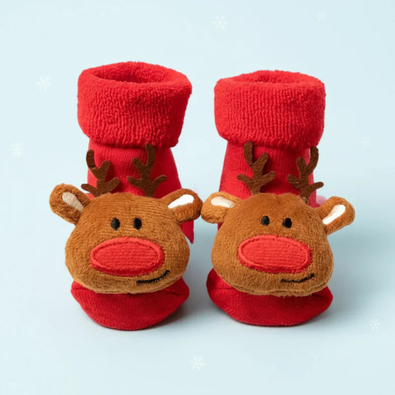 Thick & Comfortable – Winter Christmas Socks with Santa