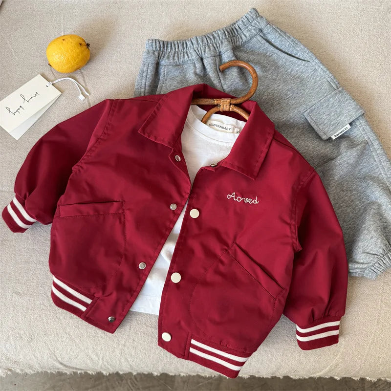 Cool & Stylish – Children's Baseball Jacket