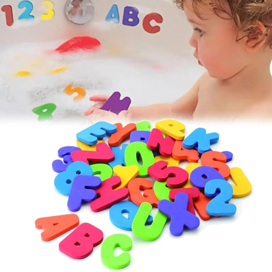Educational & Play - Colorful Bath Letters