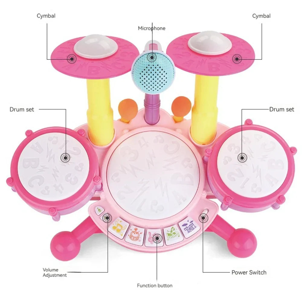 Little ones get started - Plaything Drumset