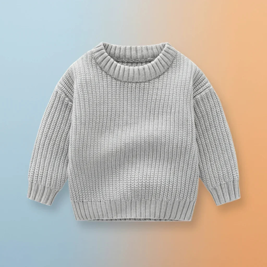 Classic & Cozy - Solid knit sweater
