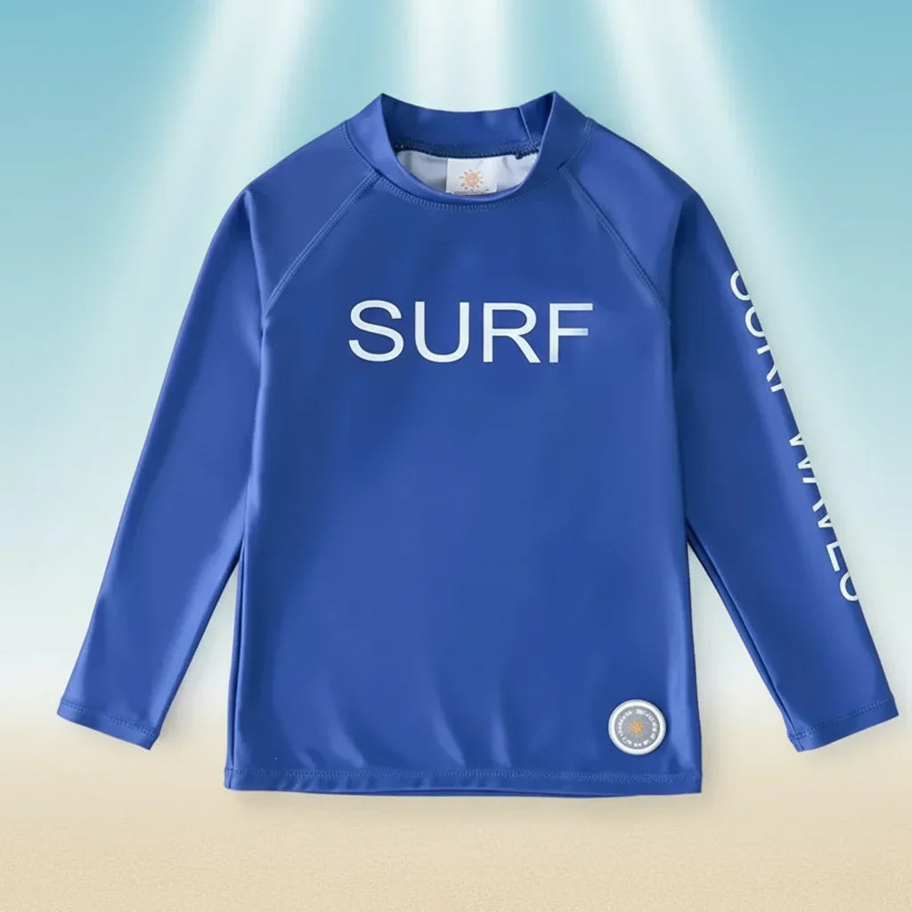 Protective & Flexible – Children's Long-Sleeved Surf Shirt with UPF 50+