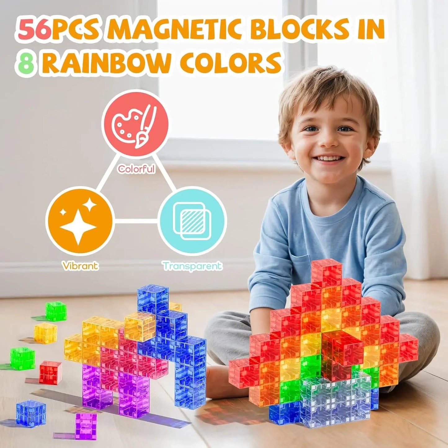 Fantasy & Play - Magnetic Building Blocks