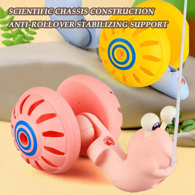 Snail on the go - Walking rope toy
