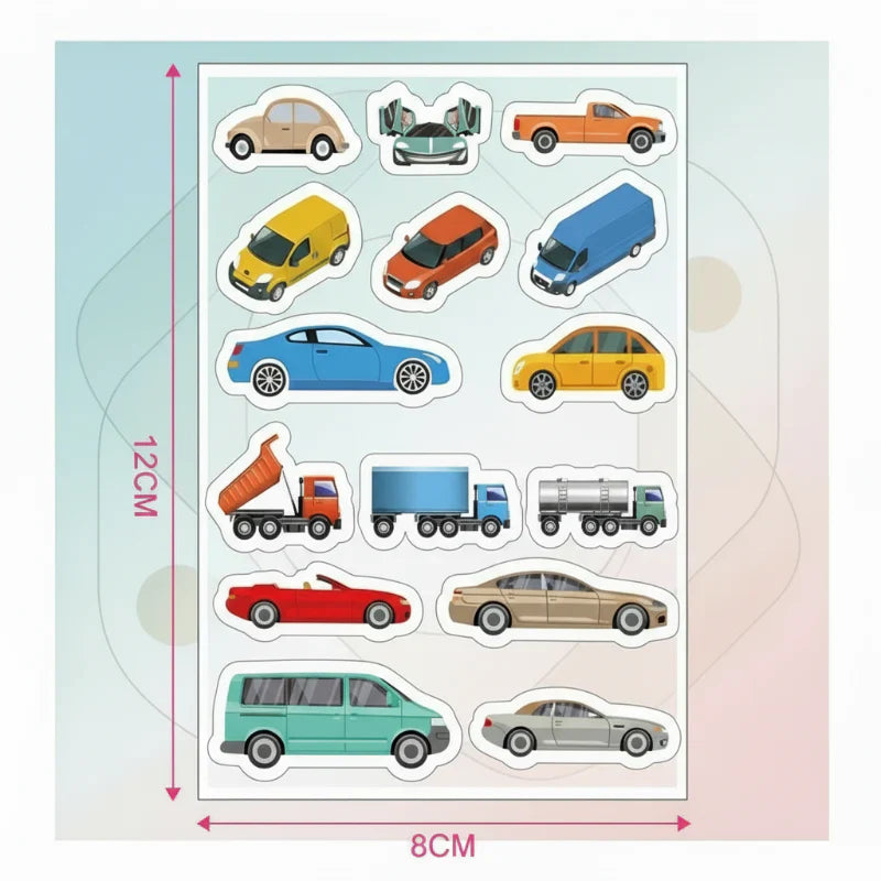 Colorful & Handy – Traffic Route Sticker Tape Kit