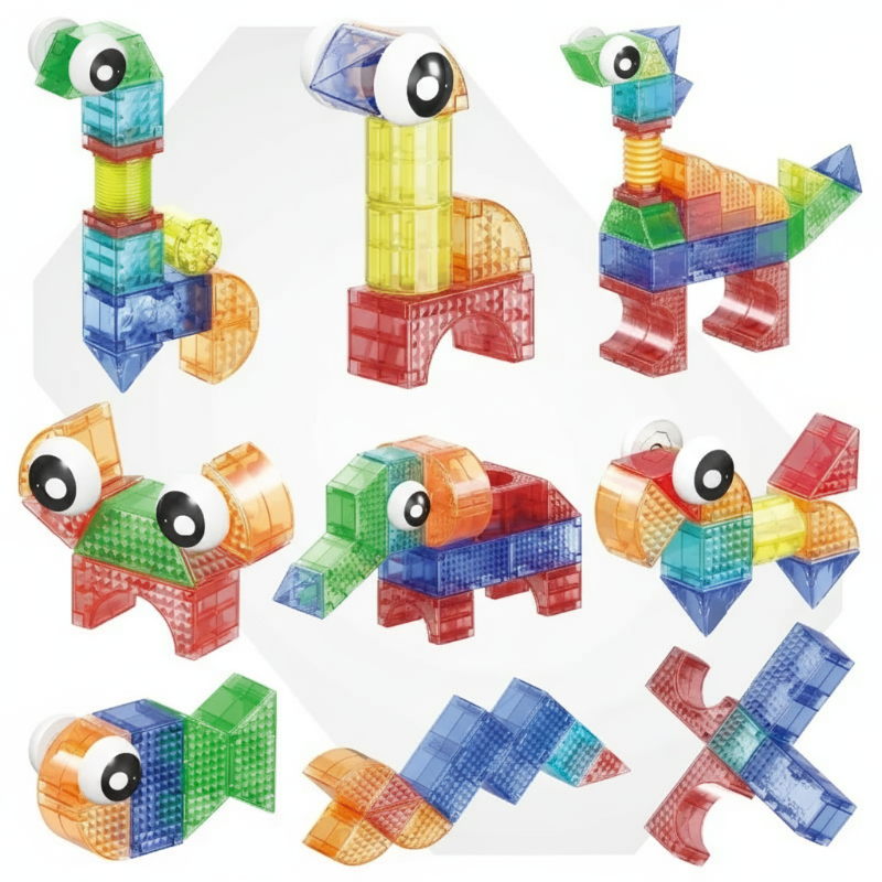 Innovative & Educational – Magnetic Building Blocks Set