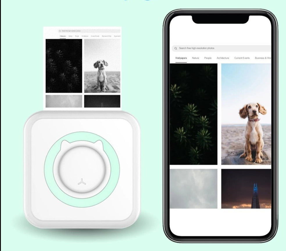 Print your photos instantly - Photo printer for kids