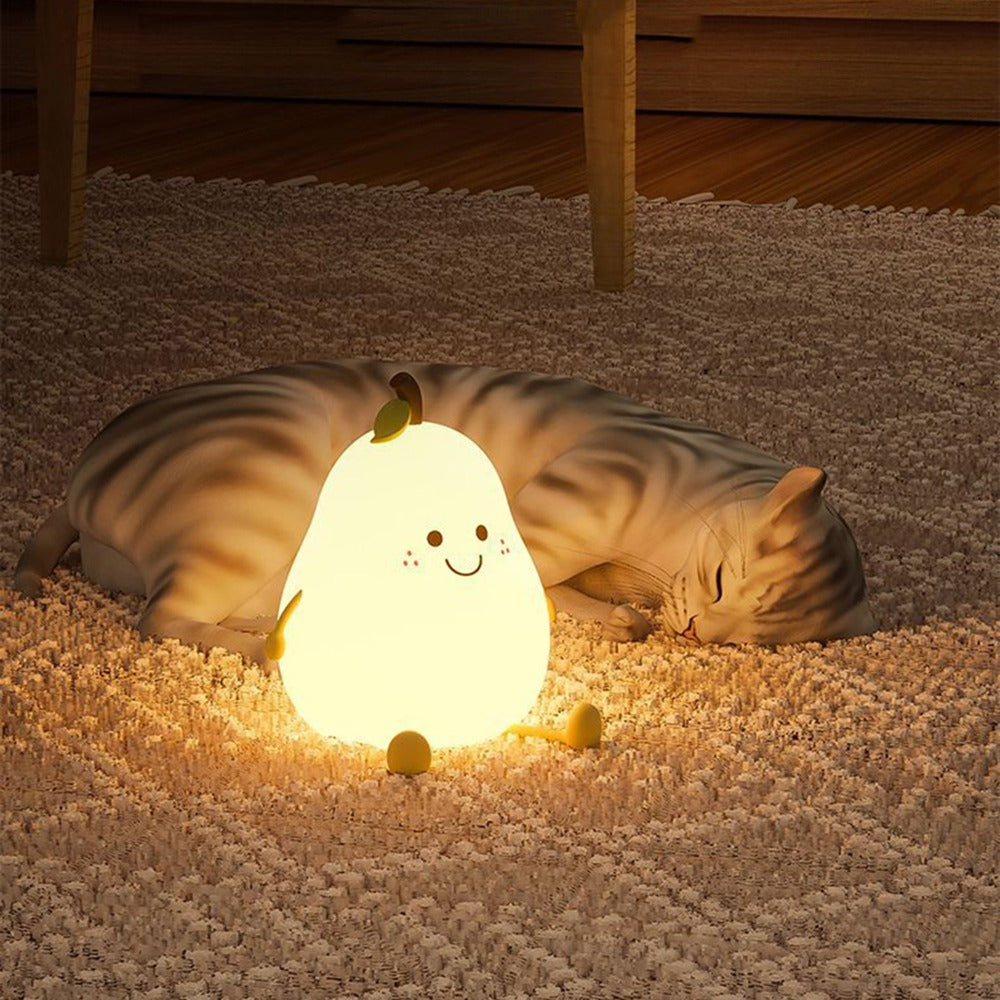 Dull pear night light - Children's night light