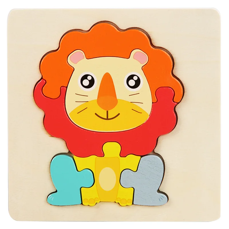 Playful Animal Adventure - Jigsaw Brain-teaser