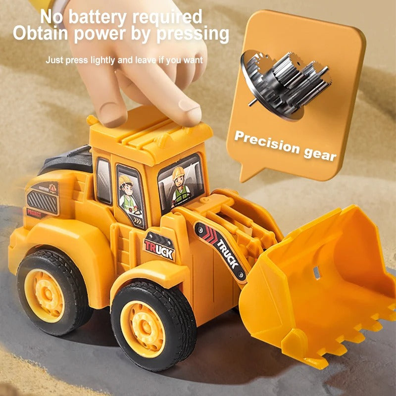 Small civil engineers in action - Plaything dryer