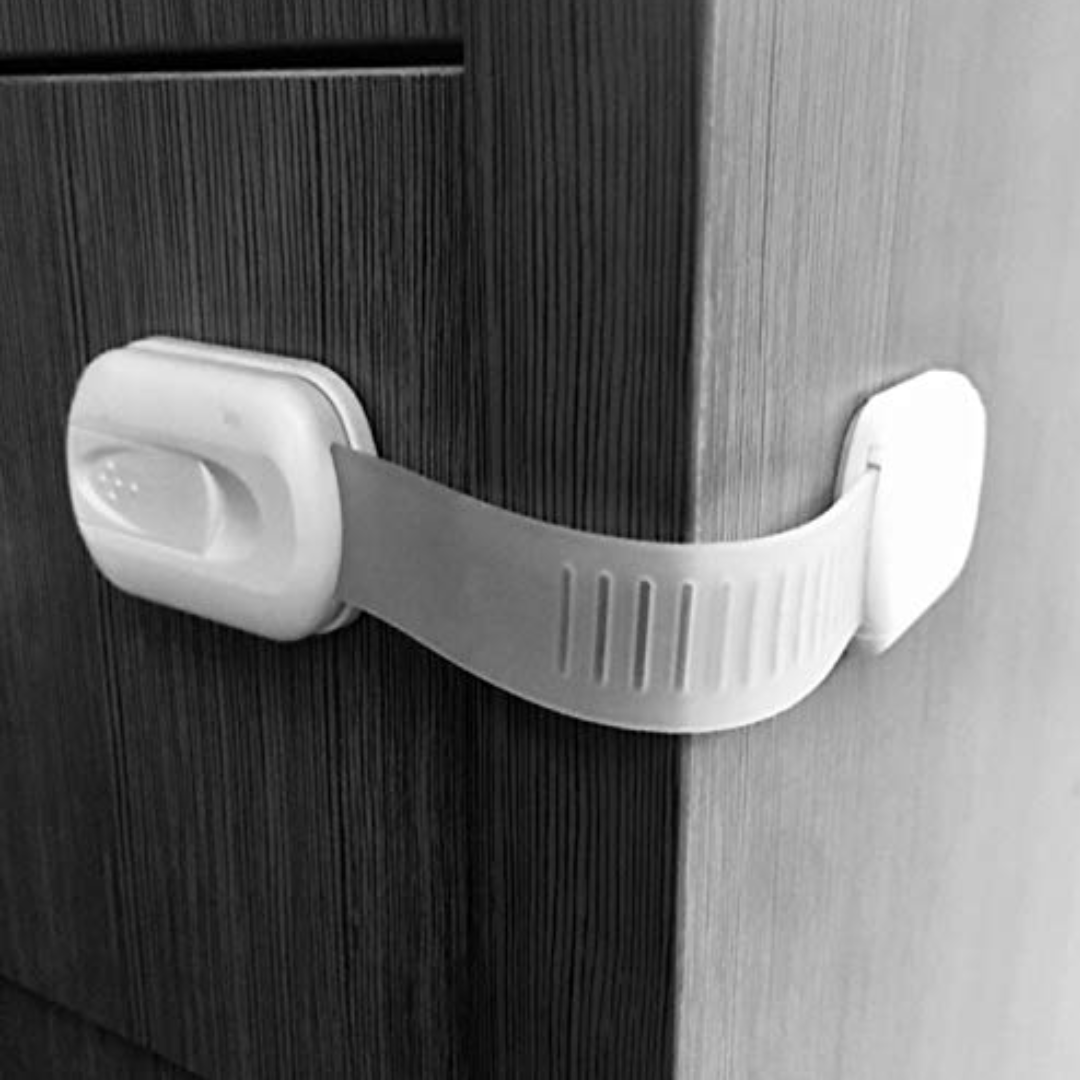 Invisible Safety – Childproof Cabinet & Drawer Locks (8 pieces)