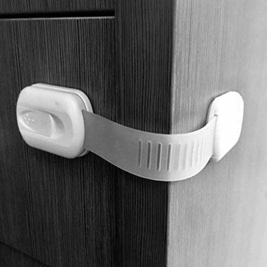 Invisible Safety – Childproof Cabinet & Drawer Locks (8 pieces)