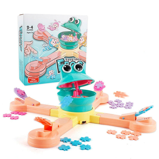 Play for the whole family - Feed the frog game