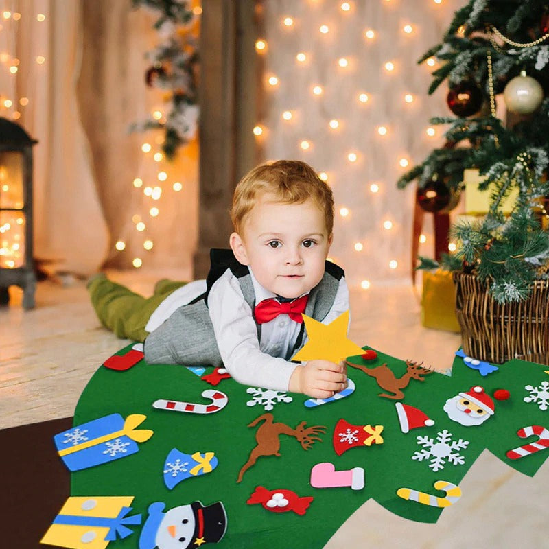 Innovative and educational - DIY Christmas tree and decorations