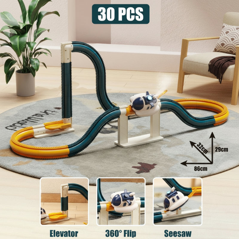 Engaging & Cool – 360° Steam Train Track