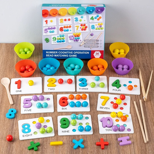 Colorwise - Playful Educational - Montessori Counting and Sorting Game