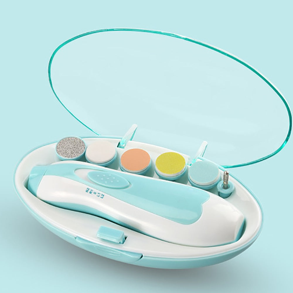 SafeCare – Silent & Safe – Electric Infant Nail File Set