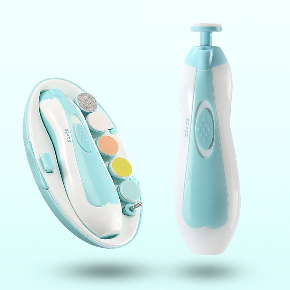 SafeCare – Silent & Safe – Electric Infant Nail File Set