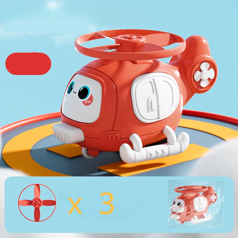 Airy Smiles – Cartoon Helicopter
